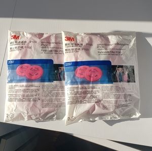 2 pairs ofOrganic vapor relief filter p100 (2097)